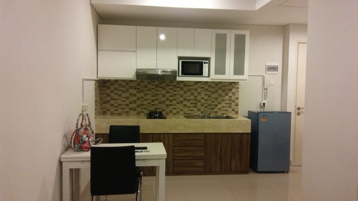 Unit Apartemen Type Studio Disewakan di Trivium Lippo Cikarang